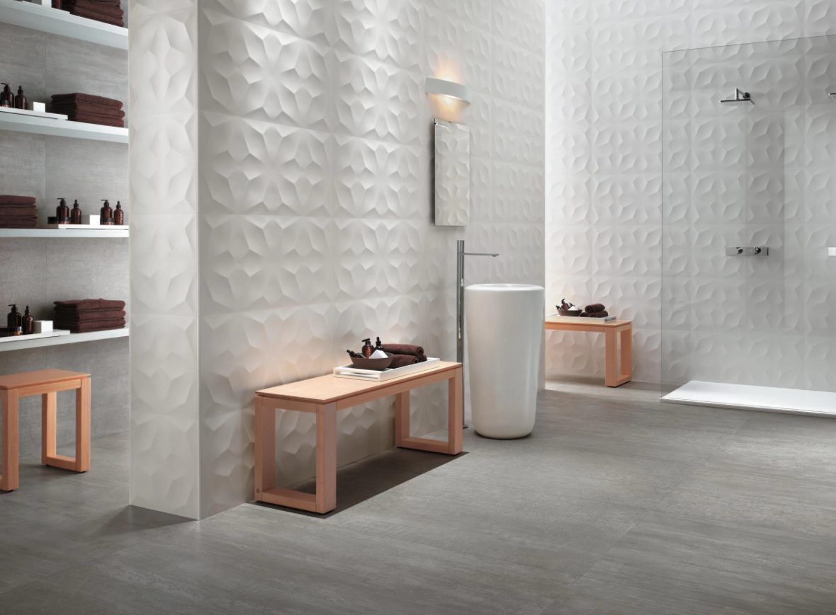 Białe wnętrze 2021 – armatura, wystrój, płytki.