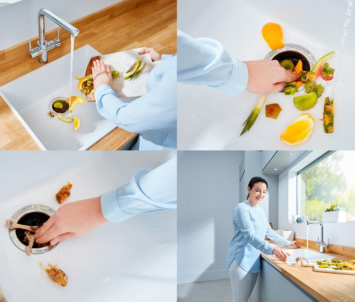 Młynki do odpadków do zlewu