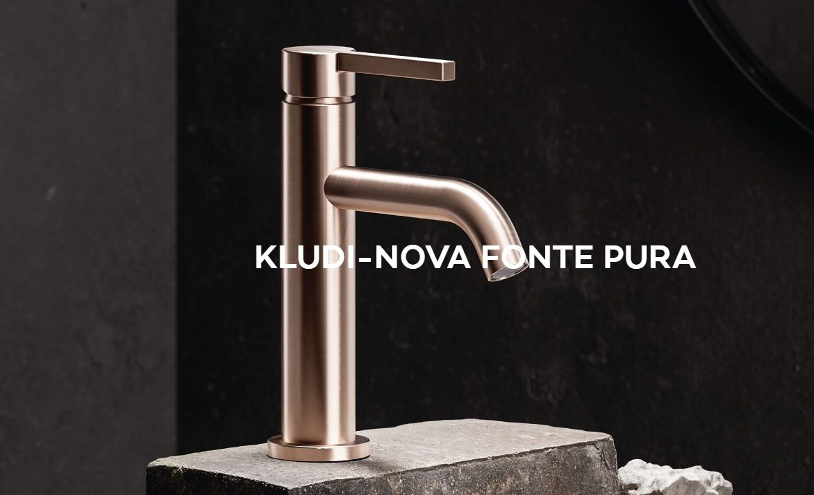 KLUDI NOVA FONTE PURA w nowych zachwycających kolorach